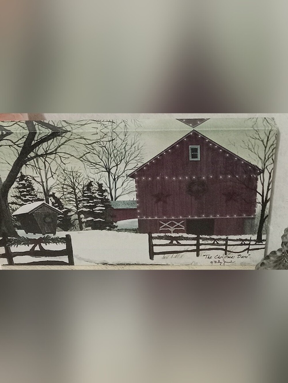 "The Christmas Barn"  By Billy Jacobs